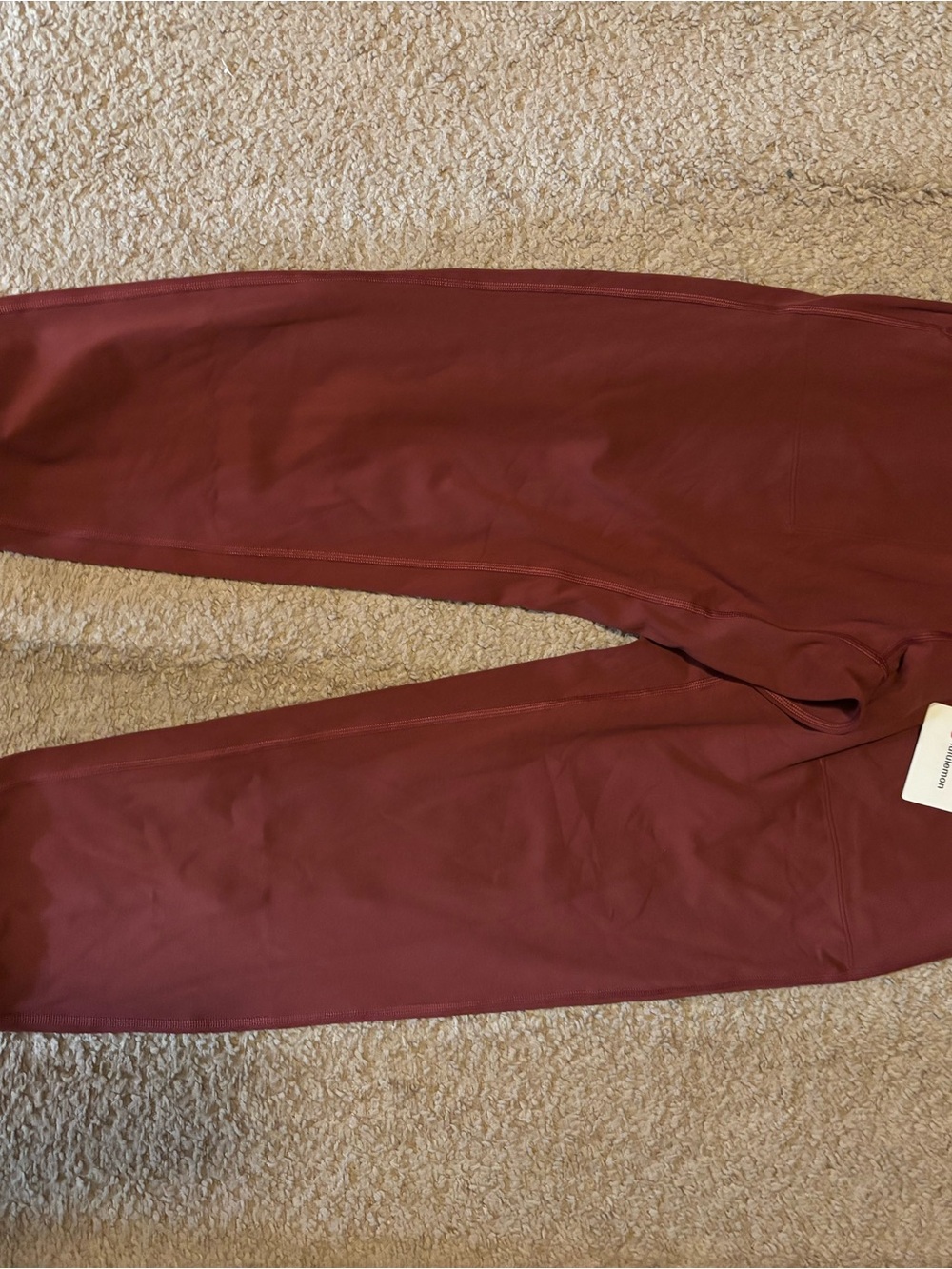 lululemon athletica Align HR Jogger in Deep Red